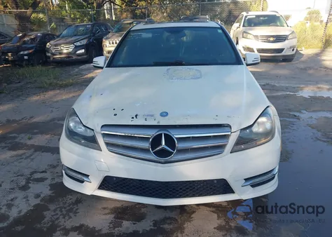 2013 Mercedes-Benz C 250 Sport from USA, damaged, VIN WDDGF4HB8DR243069